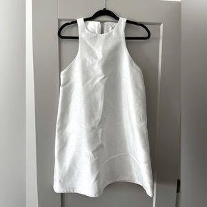 White A-Line Dress